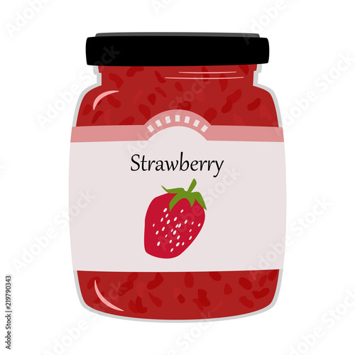 いちごジャム イラスト Stock ベクター Adobe Stock