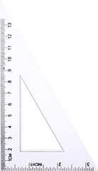 Poster - Ruler instrument isolated on white background