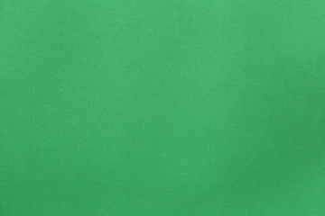 surface of green art paper background.