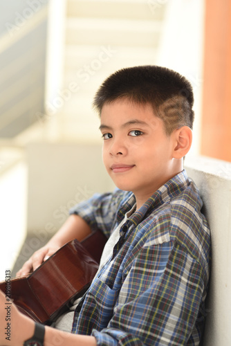 Portrait Thai Boy Cute Poses Professional Model Portrait Thai Boy Cute Poses Professional Model