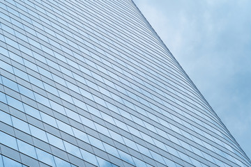Poster - office building windows. glass architecture facade design.