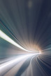 © ADDICTIVE STOCK - Flash in tunnel with fast moving blur effect