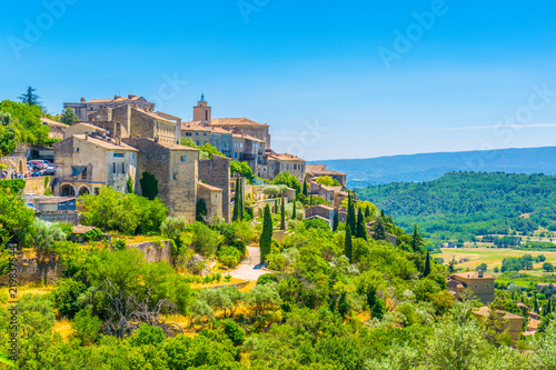 Carta da parati  Gordes village in France