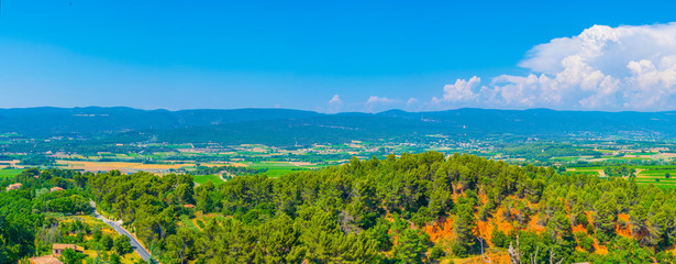 Les Ocres du Roussillon - a former ochre quarry in southern France