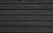 Dark Rough Horizontal Wooden Planks Background