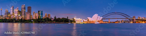 Photo Panorama of Sydney and the Opera House, Australia