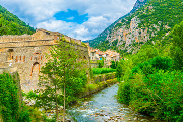 Canvas Print - Fortification of Villefranche de Conflent, France