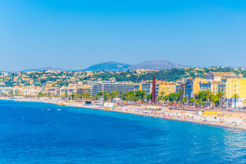 Seaside of Nice, France