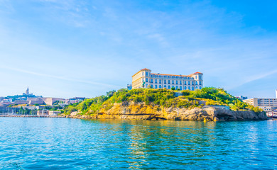 Canvas Print - Pharo palace at Marseille, France