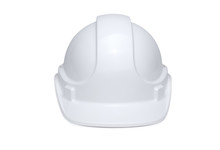 White Hardhat Front View