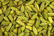 Small pile of green cardamon seeds