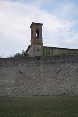 Wall Mural - Citta di Castello, Italy - August 23, 2018 : Citta di castello boundary walls