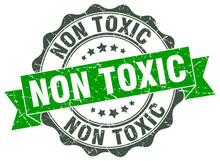 Non Toxic Stamp. Sign. Seal