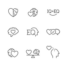 Emotional Intelligence EQ Icons