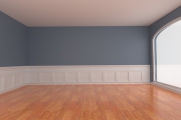 Wall Mural - Empty room interior 3d rendering