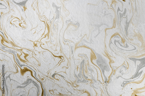 Obrazy kolor złota  marmurowy-papier-atramentowy-tekstura-zlotoszary-bialy