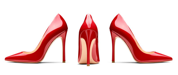 Wall Mural - red high heel footwear fashion female style