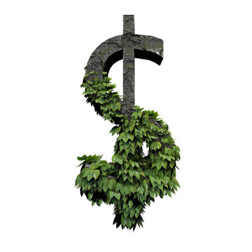 Stone foliage symbol