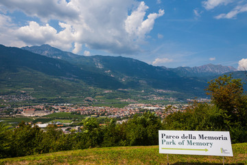 Canvas Print - Rovereto parco 