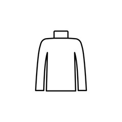 Poster - sweater icon. Element of autumn icon for mobile concept and web apps. Thin line sweater icon can be used for web and mobile