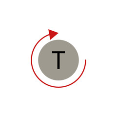 Poster - loop refresh icon. Element of text editor sign icon. Premium quality graphic design icon. Signs and symbols collection icon for websites, web design, mobile app
