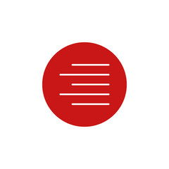Poster - paragraph right  icon. Element of text editor sign icon. Premium quality graphic design icon. Signs and symbols collection icon for websites, web design, mobile app