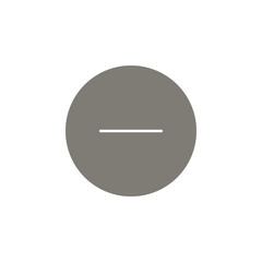 Poster - no minus icon. Element of text editor sign icon. Premium quality graphic design icon. Signs and symbols collection icon for websites, web design, mobile app