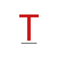 Poster - underline text icon. Element of text editor sign icon. Premium quality graphic design icon. Signs and symbols collection icon for websites, web design, mobile app