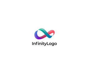 Poster - infinity logo design template