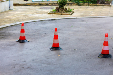 road cones