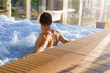 © Eskymaks - Handsome man in jacuzzi.