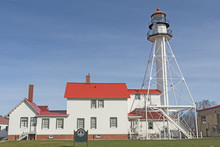 Historic Lighthouse On The Great Lakes