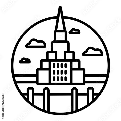 Fotomural Latter Day Saint Temple in Rexburg Idaho