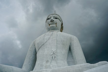 Big BuBig Buddha Statue In Mukdahan Province Thailand.ddha Statue In Mukdahan Province Thailand.