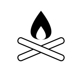 Sticker - fire icon