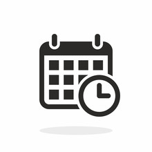 Calendar, Schedule Vector Icon