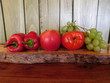 tomato, food, vegetable, fruit, pepper, grapes