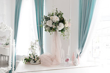 Decoration Artificial Flower Arrangement Modern Bouquet Wedding