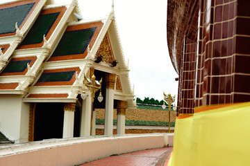 Wall Mural - Phra Pathom Chedi (Big pagoda), Nakhon Pathom Province, Thailand. it is very beautiful