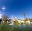 Park de la Ciutadella of Barcelona, fountain cascade was inaugurated in 1881, Barcelona Spain