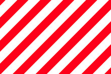 Red Warning Stripes Graphic