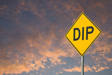 Yellow Dip Sign