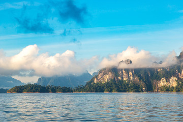 Cheow Lan lake in Thailand