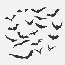 Bat Vector For Halloween Content