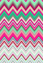 Disco Dance Party. Chevron Zigzag Pattern Abstract Art Background Trends