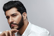 © puhhha - Beauty. Man With Hair Style And Beard Portrait. Handsome Male