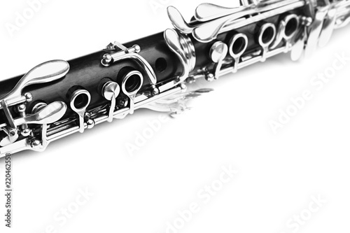 Fotomural Clarinet classical music instrument