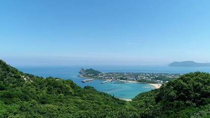 Fotobehang - 福岡県　芥屋の風景