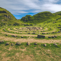 Wall Mural - Circle at Fairy Glen, Uig