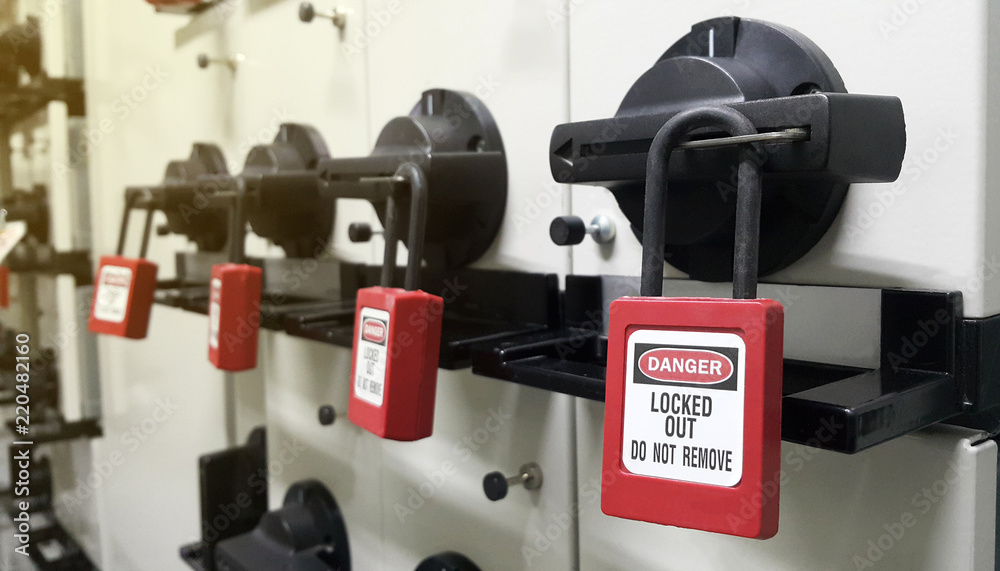 Lock out & Tag out , Lockout station,machine - specific lockout devices ...